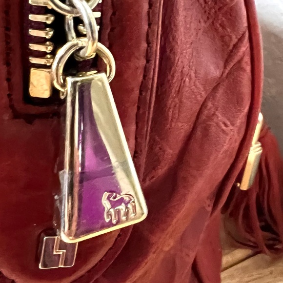 ❣️Reserved❣️LAMB Gwen Stefani Fadeout Satchel in Red Very Nice Condition! - Picture 8 of 14